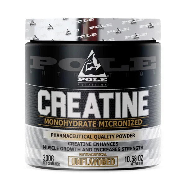 Pole Nutrition Creatine Monohydrate, 300 Grams Unflavoured