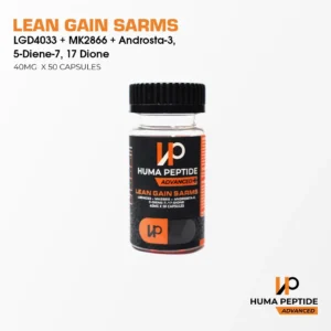LEAN GAIN SARM (40mg x 50 Capsules) | HumaPeptide